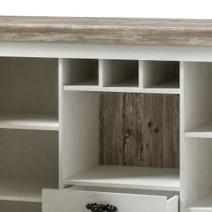 Stauraum Sideboard Im Scandi Landhaus Stil Nedita In Weiß 18