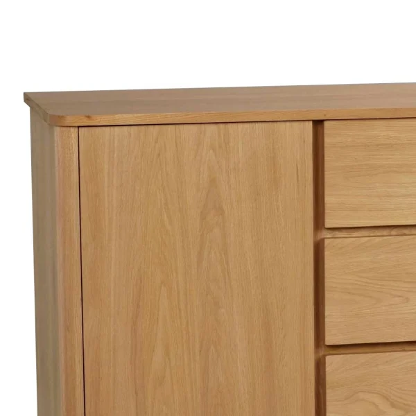 Teilmassives Retro Sideboard In Eiche – Adunia 7