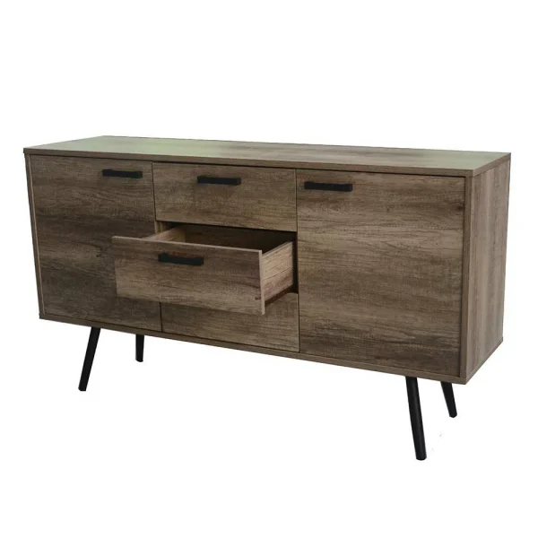 Touchwood Sideboard In Braun – Drondo 3