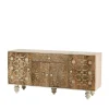 Vintage Landhaus Design Sideboard In White Wash – Zinova 20