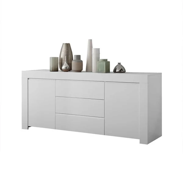 Weiß Lackiertes Sideboard Mit 184 Cm Breite – Mikes I 1