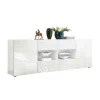 Weißes Hochglanz Sideboard 241 Cm Breit – Vascaub 22