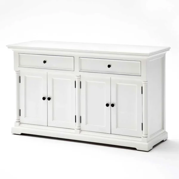 Weißes Landhaus Sideboard Mit 145 Cm Breite – Riadura 1