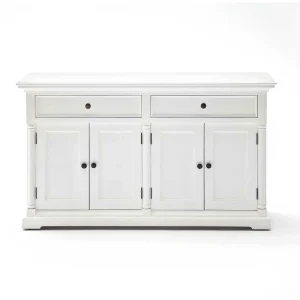 Weißes Landhaus Sideboard Mit 145 Cm Breite – Riadura 10