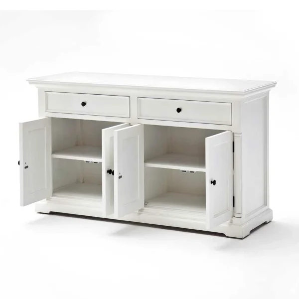 Weißes Landhaus Sideboard Mit 145 Cm Breite – Riadura 4