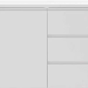 Weißes Sideboard 150cm Mit Haarnadel Beinen – Donny 16