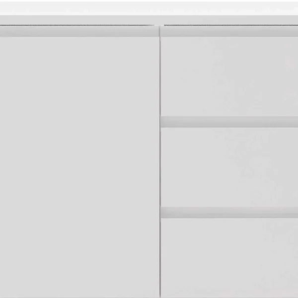 Weißes Sideboard 150cm Mit Haarnadel Beinen – Donny 6