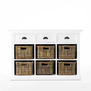 Weißes Sideboard Venzeno Im Landhausstil 12