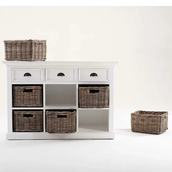 Weißes Sideboard Venzeno Im Landhausstil 5