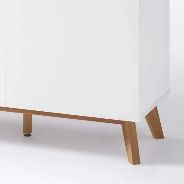 Weißes Sideboard Maiky Mit Griffmulden 6