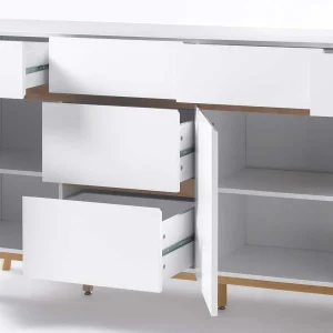 Weißes Sideboard Maiky Mit Griffmulden 18