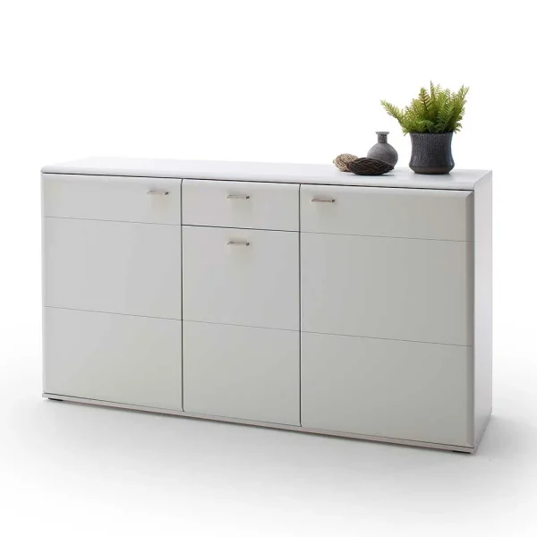 Weißes Sideboard Mit Sockelgestell – Hazime 3