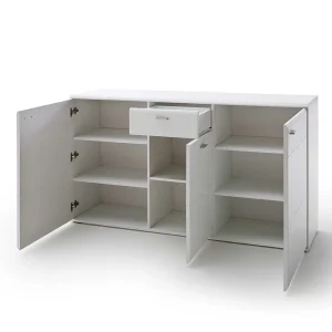 Weißes Sideboard Mit Sockelgestell – Hazime 12