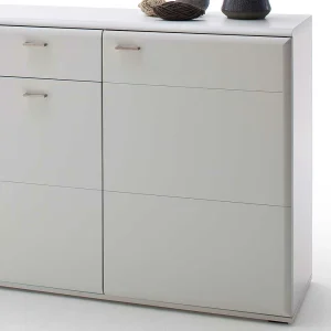 Weißes Sideboard Mit Sockelgestell – Hazime 14