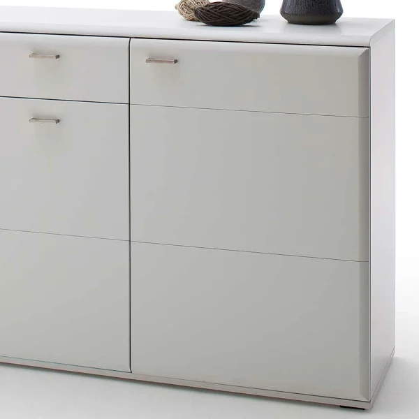Weißes Sideboard Mit Sockelgestell – Hazime 5
