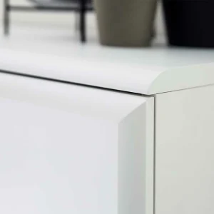 Weißes Sideboard Mit Sockelgestell – Hazime 18