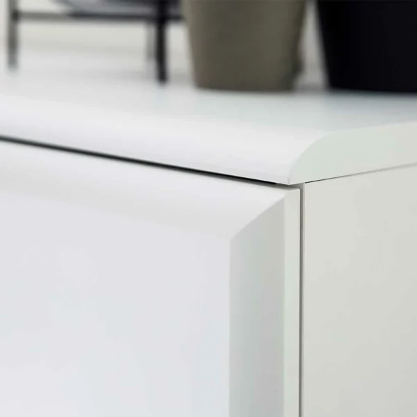 Weißes Sideboard Mit Sockelgestell – Hazime 7
