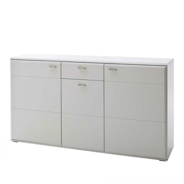 Weißes Sideboard Mit Sockelgestell – Hazime 1