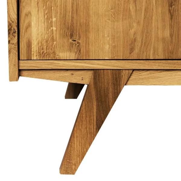 Wildeiche Holz-Sideboard 160 Cm Breit – Hardus 5