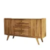 Wildeiche Holz-Sideboard 160 Cm Breit – Hardus 20