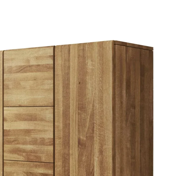 Wildeiche Sideboard Vaskov Massiv Geölt 4