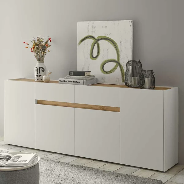 Wohnzimmer Sideboard 220 Cm Breit – Nonessia 3