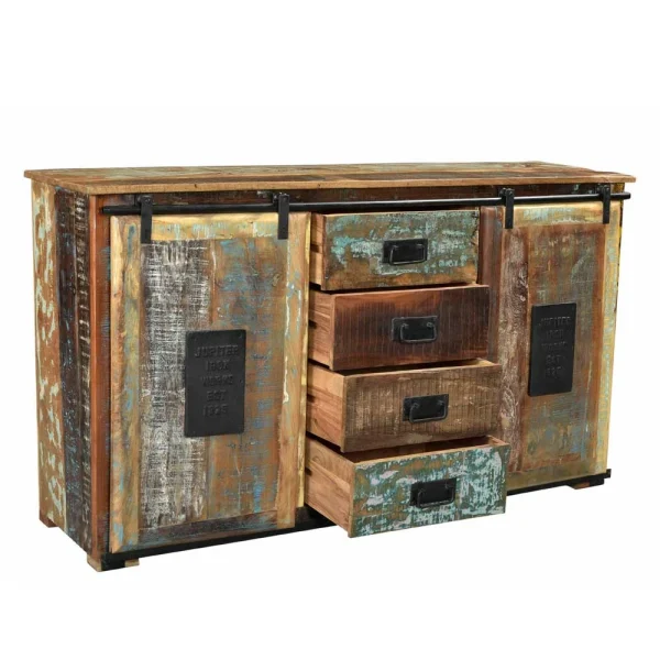 Wohnzimmer Sideboard Vayamos In Braun Bunt 6