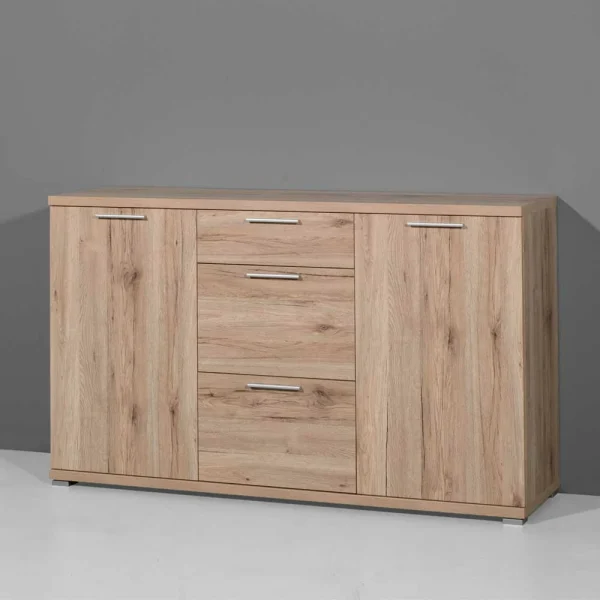 Wohnzimmer Sideboard Endrew In Eiche Sanremo 3