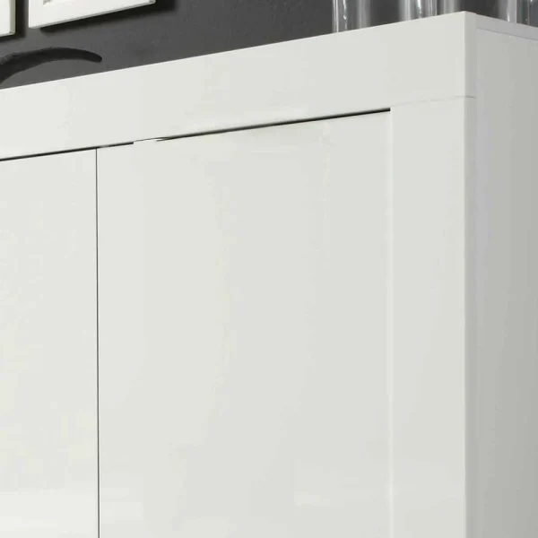 Wohnzimmer Sideboard Sogno In Hochglanz Weiß 4