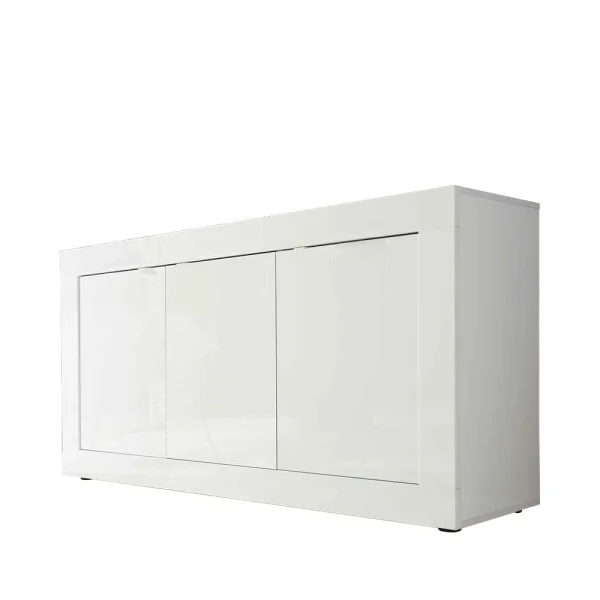 Wohnzimmer Sideboard Sogno In Hochglanz Weiß 1