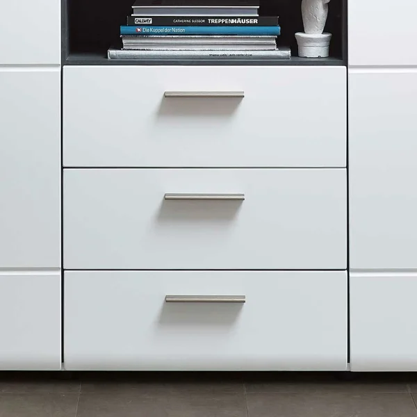 Wohnzimmer Sideboard Loesia In Weiß 4