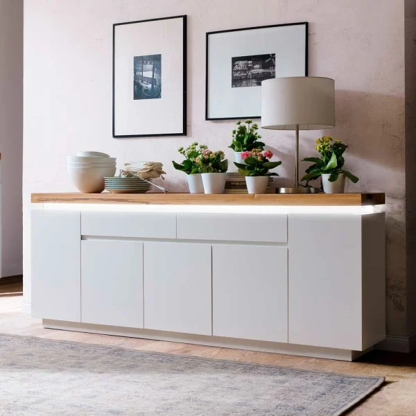 Wohnzimmer Sideboard Zelda Mit LED Beleuchtung 7