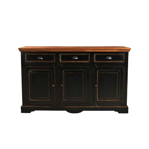 Wohnzimmer Sideboard Sentiments In Schwarz 3