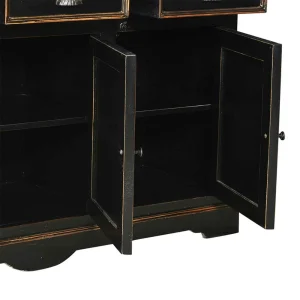 Wohnzimmer Sideboard Sentiments In Schwarz 15