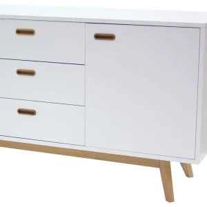 Wohnzimmer Sideboard Udessa In Weiß Eiche 7