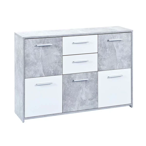 Wohnzimmer Sideboard Poesenna In Weiß 1