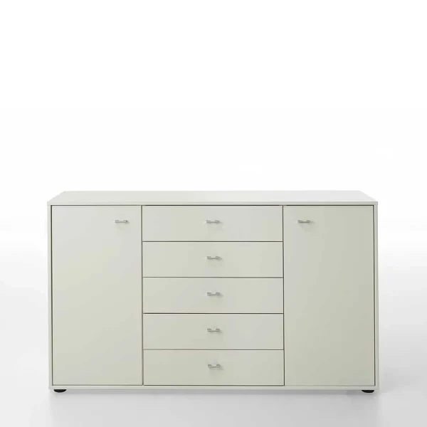 Wohnzimmer Sideboard Marcs In Weiß Lackiert 1