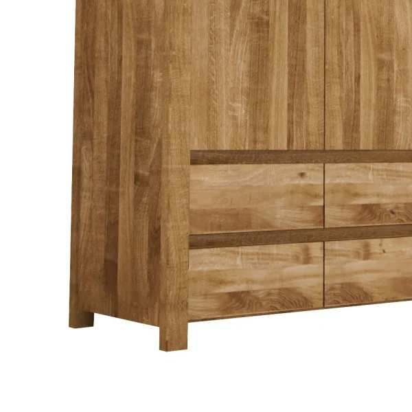 Wohnzimmer Sideboard Nadalia Aus Wildeiche Massivholz 5