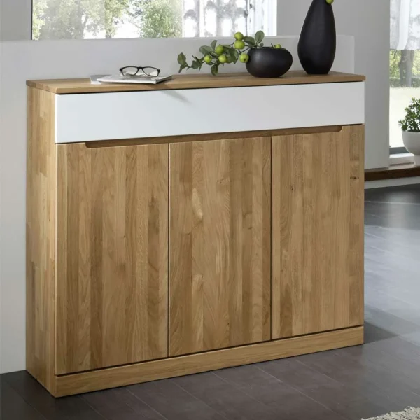 Wohnzimmer Sideboard Natrius Aus Wildeiche Massivholz 3