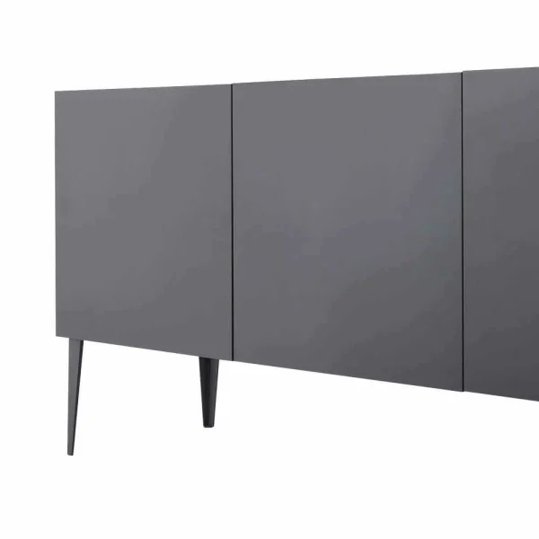 Zeitloses Türen-Sideboard In Anthrazit – Zialko 5