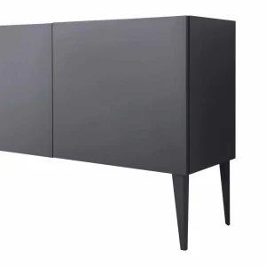 Zeitloses Türen-Sideboard In Anthrazit – Zialko 16