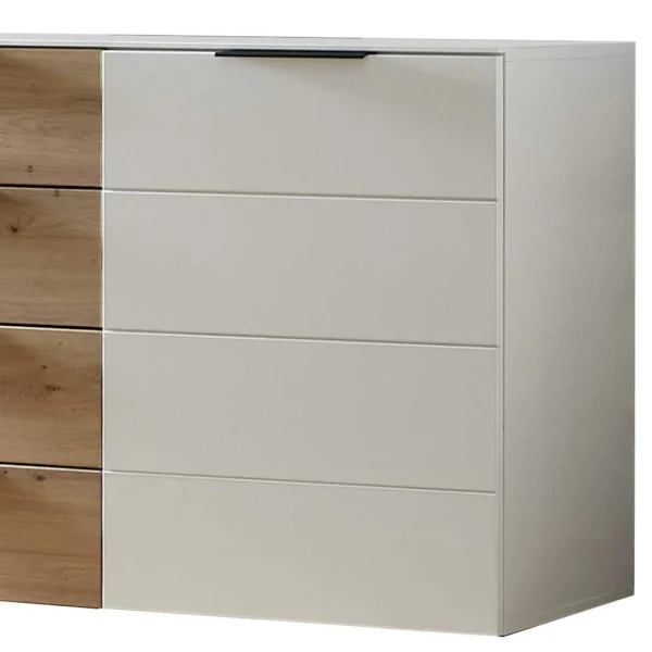 Zweifarbige Sideboard Anrichte 180x91x45 Cm – Risov 4