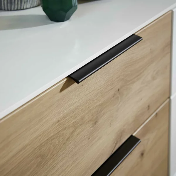 Zweifarbige Sideboard Anrichte 180x91x45 Cm – Risov 5