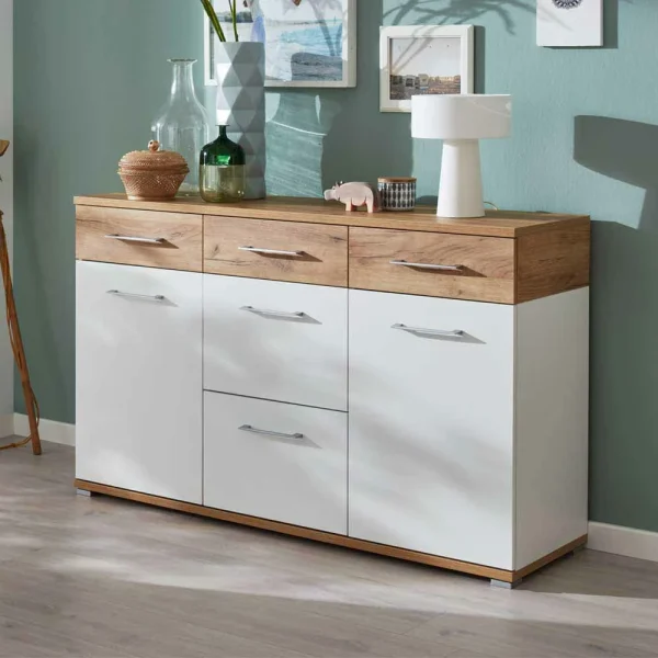 Zweifarbiges Sideboard Mit 2 Türen – Vicanossa I 3